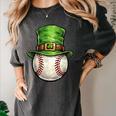 St Patricks Day Baseball Player Leprechaun Hat Men Boys Kids Women's Comfort Colors T-Shirt Pepper St Patricks Day Baseball Player Leprechaun Hat Men Boys Kids Women's Comfort Colors T-Shirt Pepper
