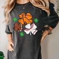 St Patricks Day Shamrock Basketball Baseball Men Boys Kids Women's Comfort Colors T-Shirt Pepper St Patricks Day Shamrock Basketball Baseball Men Boys Kids Women's Comfort Colors T-Shirt Pepper