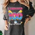 I Survived 100 Days Of School Baseball Cream Drip Boys Women's Comfort Colors T-Shirt Pepper I Survived 100 Days Of School Baseball Cream Drip Boys Women's Comfort Colors T-Shirt Pepper