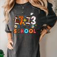 I Survived 67 33 Days Of School Baseball Basketball Football Women's Comfort Colors T-Shirt Pepper I Survived 67 33 Days Of School Baseball Basketball Football Women's Comfort Colors T-Shirt Pepper
