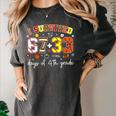 I Survived 6733 Days Of 4th Grade Baseball Football 100 Day Women's Comfort Colors T-Shirt Pepper I Survived 6733 Days Of 4th Grade Baseball Football 100 Day Women's Comfort Colors T-Shirt Pepper