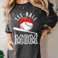 T-Ball Baseball Mom Teeball Mom Mother's Day 2024 Premium Women's Comfort Colors T-Shirt Pepper