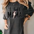 T-Ball Mama Baseball Mama Baseball Mom Women's Comfort Colors T-Shirt Pepper