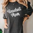 AS Tees Baseball Mom Mama Mommy Mother Women's Comfort Colors T-Shirt Pepper