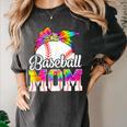 Tie Dye Baseball Mom Baseball Mama Sport Mother's Day Women's Comfort Colors T-Shirt Pepper Tie Dye Baseball Mom Baseball Mama Sport Mother's Day Women's Comfort Colors T-Shirt Pepper