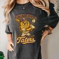Twin Falls Taters Minor League Baseball Team Women's Comfort Colors T-Shirt Pepper