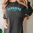 Upside Down Baseball Life Game Day Boys Girls Youth Women's Comfort Colors T-Shirt Pepper