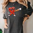Valentine Baseball Heart Sport Valentines Day Men Boys Kids Women's Comfort Colors T-Shirt Pepper Valentine Baseball Heart Sport Valentines Day Men Boys Kids Women's Comfort Colors T-Shirt Pepper