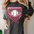 Valentines Baseball Boys Ice Cream Drip Heart Youth Kids Women's Comfort Colors T-Shirt Pepper Valentines Baseball Boys Ice Cream Drip Heart Youth Kids Women's Comfort Colors T-Shirt Pepper