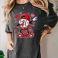 Valentines Baseball Toddler Boys Kids Dabbing Baseball Drip Women's Comfort Colors T-Shirt Pepper