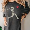 Valentines Day Baseball Batter Silhouette Heart Men Boy Kids Women's Comfort Colors T-Shirt Pepper Valentines Day Baseball Batter Silhouette Heart Men Boy Kids Women's Comfort Colors T-Shirt Pepper