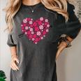 Valentine's Day Baseball Heart Softball Player Sports Lover Women's Comfort Colors T-Shirt Pepper Valentine's Day Baseball Heart Softball Player Sports Lover Women's Comfort Colors T-Shirt Pepper