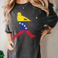 Venezuela Baseball Women's Comfort Colors T-Shirt Pepper Venezuela Baseball Women's Comfort Colors T-Shirt Pepper