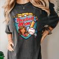 Womens Baseball Mom Mama Mother's In My Baseball Mom Era Women's Comfort Colors T-Shirt Pepper Womens Baseball Mom Mama Mother's In My Baseball Mom Era Women's Comfort Colors T-Shirt Pepper