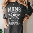 Women's Baseball Mom Moms Against Baseball Pants Proud Women's Comfort Colors T-Shirt Pepper Women's Baseball Mom Moms Against Baseball Pants Proud Women's Comfort Colors T-Shirt Pepper