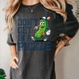 Youth Baseball Catcher Humor Don’t Get In A Pickle Women's Comfort Colors T-Shirt Pepper