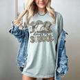 100 Days Of School Baseball Cap Boy School Teacher Women's Comfort Colors T-Shirt Denim
