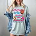 100 Days Of School Baseball Donut Dripping Teacher Boys Kids Women's Comfort Colors T-Shirt Denim 100 Days Of School Baseball Donut Dripping Teacher Boys Kids Women's Comfort Colors T-Shirt Denim