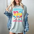 100 Days Of School Baseball Drip 100 Days Boy Girl Kids Women's Comfort Colors T-Shirt Denim 100 Days Of School Baseball Drip 100 Days Boy Girl Kids Women's Comfort Colors T-Shirt Denim