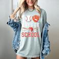 100 Days Of School Baseball Player Teacher Student Women's Comfort Colors T-Shirt Denim 100 Days Of School Baseball Player Teacher Student Women's Comfort Colors T-Shirt Denim