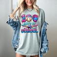 100 Days Of School Baseball Sports Drip Graphic Women's Comfort Colors T-Shirt Denim 100 Days Of School Baseball Sports Drip Graphic Women's Comfort Colors T-Shirt Denim