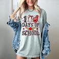 100 Days Of School Baseball Teacher 100 Days Smarter Student Women's Comfort Colors T-Shirt Denim 100 Days Of School Baseball Teacher 100 Days Smarter Student Women's Comfort Colors T-Shirt Denim