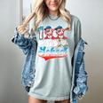 100 Days Of School Boys Baseball Drip 100th Day Dabbing Ball Women's Comfort Colors T-Shirt Denim 100 Days Of School Boys Baseball Drip 100th Day Dabbing Ball Women's Comfort Colors T-Shirt Denim