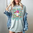 100 Days Of School Drip Baseball 100th Day Baseball School Women's Comfort Colors T-Shirt Denim 100 Days Of School Drip Baseball 100th Day Baseball School Women's Comfort Colors T-Shirt Denim