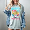 100 Days Of School Kids Baseball Drip 100th Day Of School Women's Comfort Colors T-Shirt Denim 100 Days Of School Kids Baseball Drip 100th Day Of School Women's Comfort Colors T-Shirt Denim