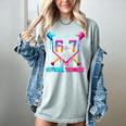 13th Birthday Official Teenager 67 Baseball Drip Boys Women's Comfort Colors T-Shirt Denim