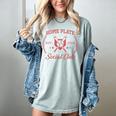2024 Home Plate Social Club Softball Season Tee Baseball Mom Women's Comfort Colors T-Shirt Denim 2024 Home Plate Social Club Softball Season Tee Baseball Mom Women's Comfort Colors T-Shirt Denim