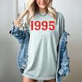30 Year Old 1995 Classic Baseball Fan 30th Birthday Women's Comfort Colors T-Shirt Denim