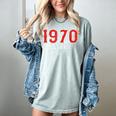 55 Year Old 1970 Classic Baseball Fan 55th Birthday Women's Comfort Colors T-Shirt Denim 55 Year Old 1970 Classic Baseball Fan 55th Birthday Women's Comfort Colors T-Shirt Denim