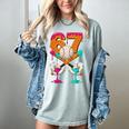 6 7 Ice Cream Drip Baseball Number 67 Player Boy Girl Kids Women's Comfort Colors T-Shirt Denim 6 7 Ice Cream Drip Baseball Number 67 Player Boy Girl Kids Women's Comfort Colors T-Shirt Denim