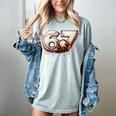 6 7 Six Seven American Baseball Graphic Women's Comfort Colors T-Shirt Denim 6 7 Six Seven American Baseball Graphic Women's Comfort Colors T-Shirt Denim