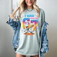 I Was 6 Now I'm 7 Baseball Birthday Boy For Teens Kids Women's Comfort Colors T-Shirt Denim