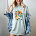 67 Baseball Dabbing Cat 6 7 Dripping Ice Cream Meme Women's Comfort Colors T-Shirt Denim 67 Baseball Dabbing Cat 6 7 Dripping Ice Cream Meme Women's Comfort Colors T-Shirt Denim