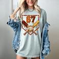 67 Baseball Drip Thanksgiving Six Seven Boys Teens Kids Women's Comfort Colors T-Shirt Denim