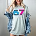 67 Crayon Cool Baseball Crayon 6 7 67 Women's Comfort Colors T-Shirt Denim 67 Crayon Cool Baseball Crayon 6 7 67 Women's Comfort Colors T-Shirt Denim