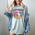 67 Ice Cream Drip Meme Baseball Women's Comfort Colors T-Shirt Denim 67 Ice Cream Drip Meme Baseball Women's Comfort Colors T-Shirt Denim