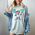 67 Meme Six Seven 6 7 Meme Dab Baseball Ice Cream Drip Women's Comfort Colors T-Shirt Denim 67 Meme Six Seven 6 7 Meme Dab Baseball Ice Cream Drip Women's Comfort Colors T-Shirt Denim
