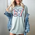 67 Sports Meme – Baseball Number 6 7 Women's Comfort Colors T-Shirt Denim 67 Sports Meme – Baseball Number 6 7 Women's Comfort Colors T-Shirt Denim