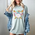 6th Birthday Baseball Drip Number 6 Year Old Birthday Boy Women's Comfort Colors T-Shirt Denim 6th Birthday Baseball Drip Number 6 Year Old Birthday Boy Women's Comfort Colors T-Shirt Denim