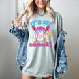 8th Birthday Baseball 8 Year Old Ice Cream Drip Boy Baseball Women's Comfort Colors T-Shirt Denim 8th Birthday Baseball 8 Year Old Ice Cream Drip Boy Baseball Women's Comfort Colors T-Shirt Denim