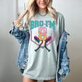 8th Birthday Boy Bro I'm 8 Years Old Baseball Theme Women's Comfort Colors T-Shirt Denim 8th Birthday Boy Bro I'm 8 Years Old Baseball Theme Women's Comfort Colors T-Shirt Denim
