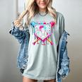 8th Birthday Boys Baseball Ice Cream Drip Boys Baseball Women's Comfort Colors T-Shirt Denim