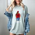 African American Baseball Mom Pisces Queen Zodiac Sign Women's Comfort Colors T-Shirt Denim