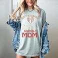 Ain’t No Drama Just a Loud & Proud Baseball Mom Women's Comfort Colors T-Shirt Denim
