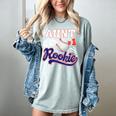 Aunt Rookie Of Year 1st Birthday Baseball Theme Matching Women's Comfort Colors T-Shirt Denim Aunt Rookie Of Year 1st Birthday Baseball Theme Matching Women's Comfort Colors T-Shirt Denim