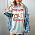 Awesome Since 2015 11 Year Old Boys Bday Baseball Theme Women's Comfort Colors T-Shirt Denim Awesome Since 2015 11 Year Old Boys Bday Baseball Theme Women's Comfort Colors T-Shirt Denim